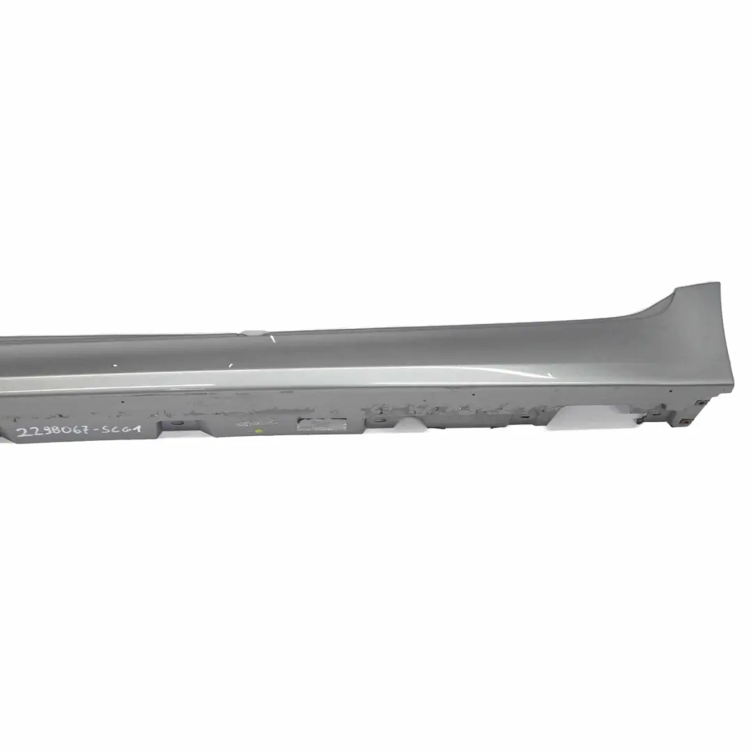 BMW F10 Faldón lateral M5 M Sport Cubre umbral de puerta Izquierda Spacegrau A52 - SKU 2298067-SCG1 - Número de pieza 2298067