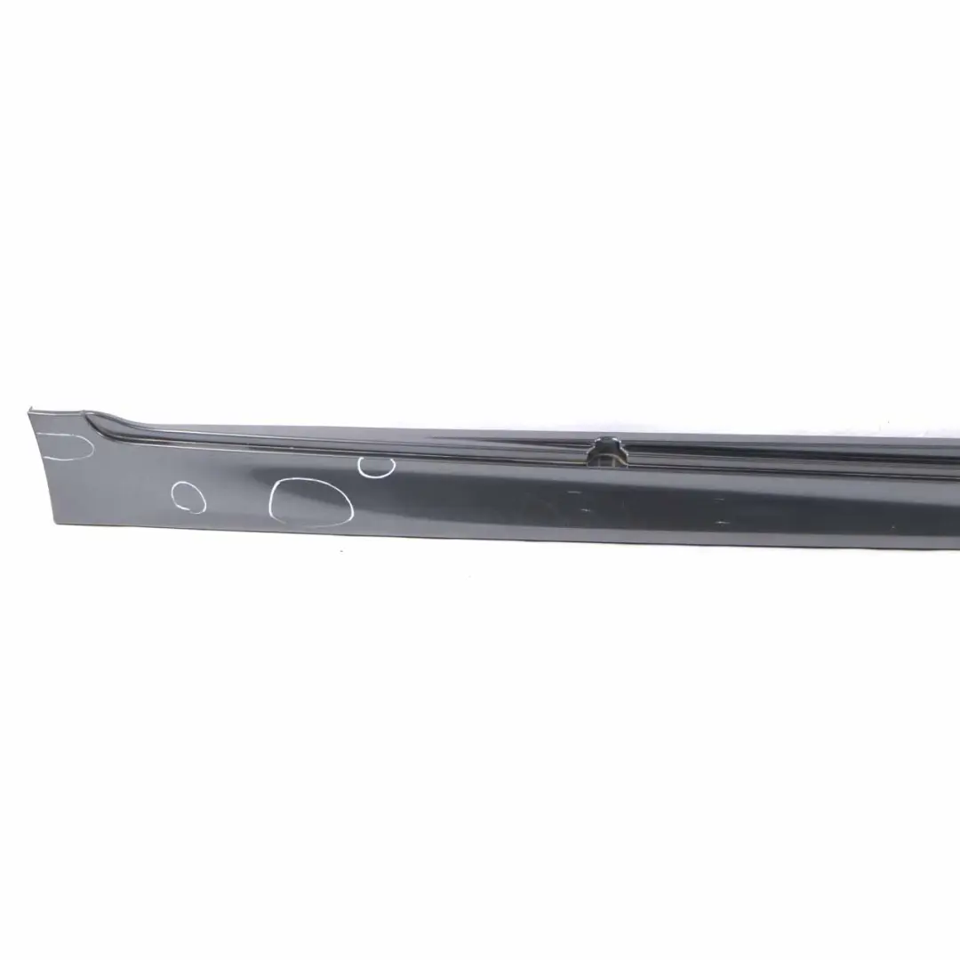 Side Skirt M5 M Sport Door Sill Cover Right O/S Mineralgrau Grey - B39 to BMW F10 with Part number 2298068 BMW F10 Side Skirt M5 M Sport Door Sill Cover Right O/S Mineralgrau Grey - B39 - SKU 2298068-MG - Part number 2298068