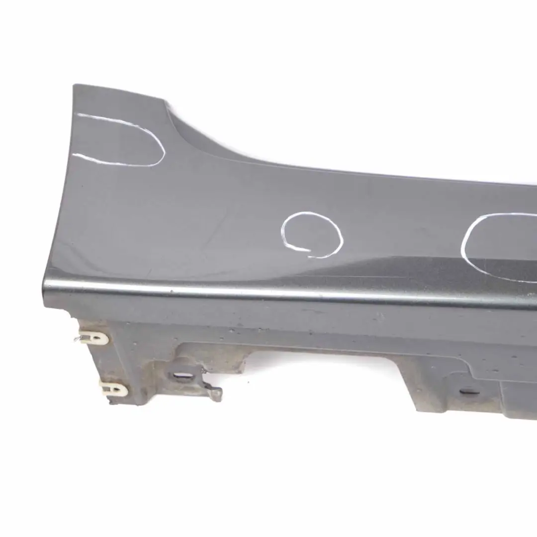 BMW F10 Side Skirt M5 M Sport Door Sill Cover Right O/S Mineralgrau Grey - B39 - SKU 2298068-MG - Part number 2298068