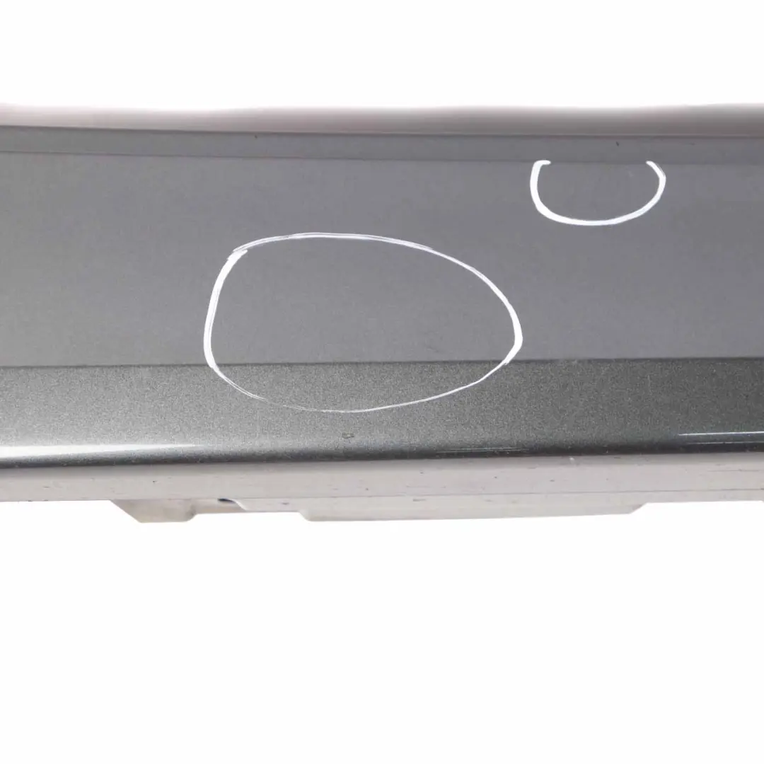 BMW F10 Side Skirt M5 M Sport Door Sill Cover Right O/S Mineralgrau Grey - B39 - SKU 2298068-MG - Part number 2298068