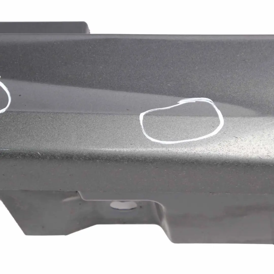 BMW F10 Side Skirt M5 M Sport Door Sill Cover Right O/S Mineralgrau Grey - B39 - SKU 2298068-MG - Part number 2298068