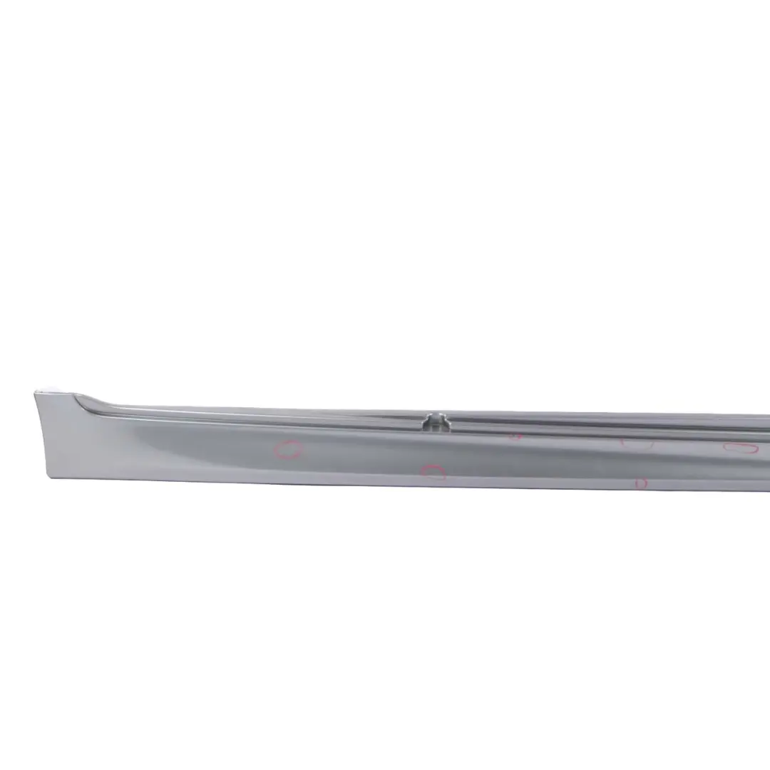 Side Skirt M5 M Sport Door Sill Cover Left N/S Spacegrau Grey - A52 to BMW F10 with Part number 2298067 BMW F10 Side Skirt M5 M Sport Door Sill Cover Left N/S Spacegrau Grey - A52 - SKU 2298067-SCG - Part number 2298067