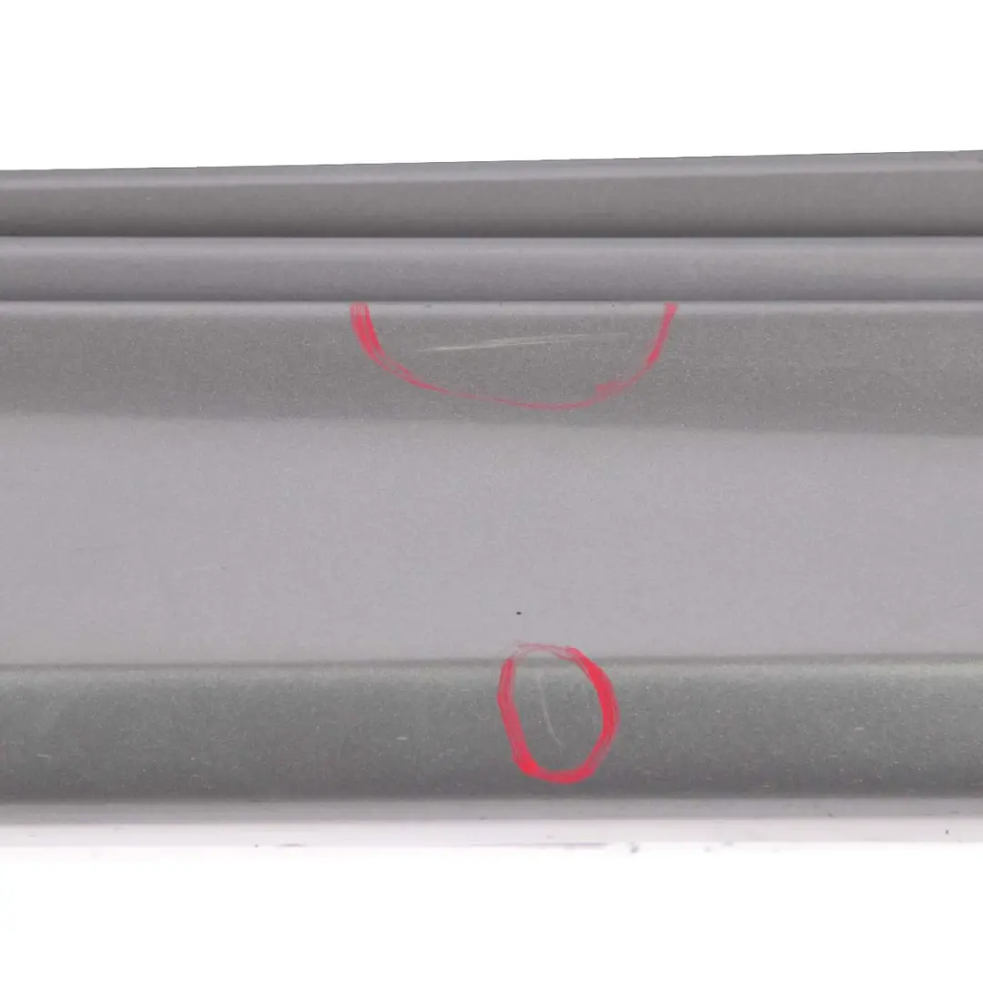 Side Skirt M5 M Sport Door Sill Cover Right O/S Spacegrau Grey - A52 to BMW F10 with Part number 2298068 BMW F10 Side Skirt M5 M Sport Door Sill Cover Right O/S Spacegrau Grey - A52 - SKU 2298068-SCG - Part number 2298068