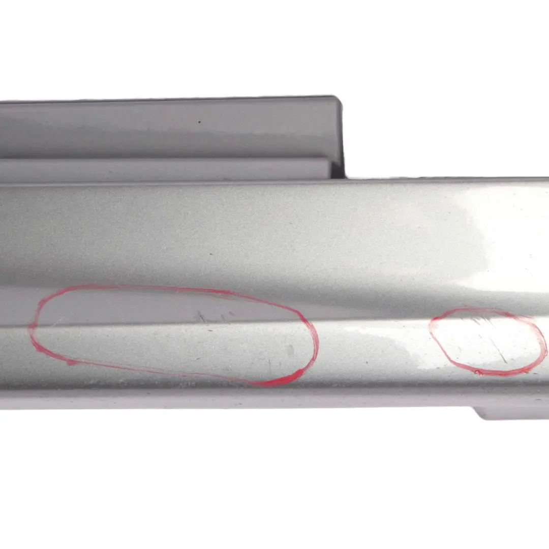 Side Skirt M5 M Sport Door Sill Cover Right O/S Spacegrau Grey - A52 to BMW F10 with Part number 2298068 BMW F10 Side Skirt M5 M Sport Door Sill Cover Right O/S Spacegrau Grey - A52 - SKU 2298068-SCG - Part number 2298068