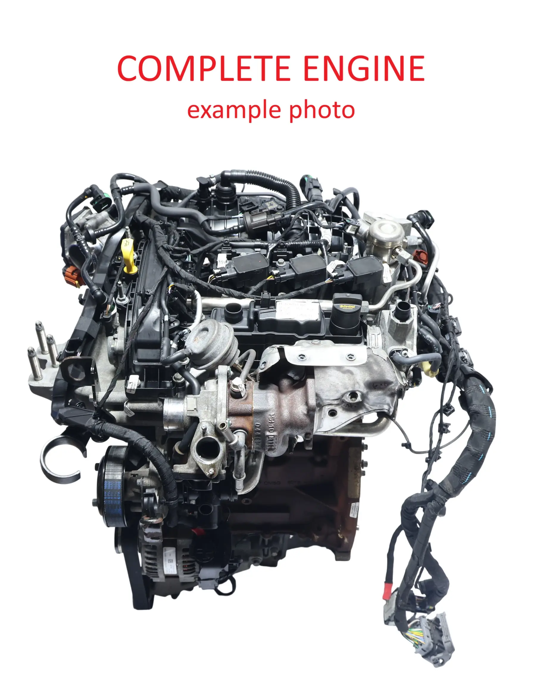 Ford Transit Connect Bare Engine 1.0 SFCA SFCB SFCC SFCD 100HP 69k, WARRANTY