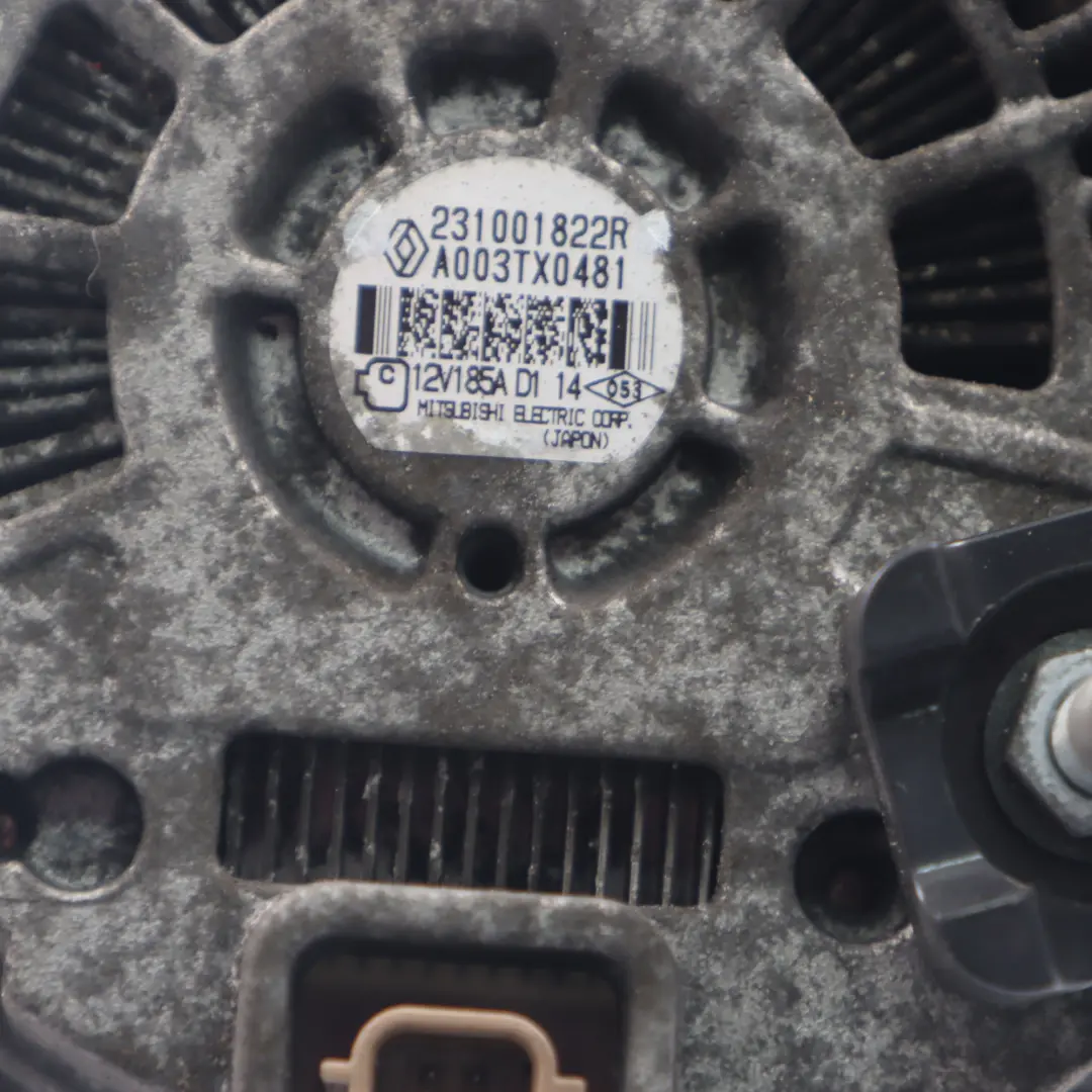 Alternator Generator to Renault Master III Opel Movano B 2.3 DCI CDTI with Part number 231001822R Renault Master III Opel Movano B 2.3 DCI CDTI Alternator Generator - SKU 231001822R - Part number 231001822R