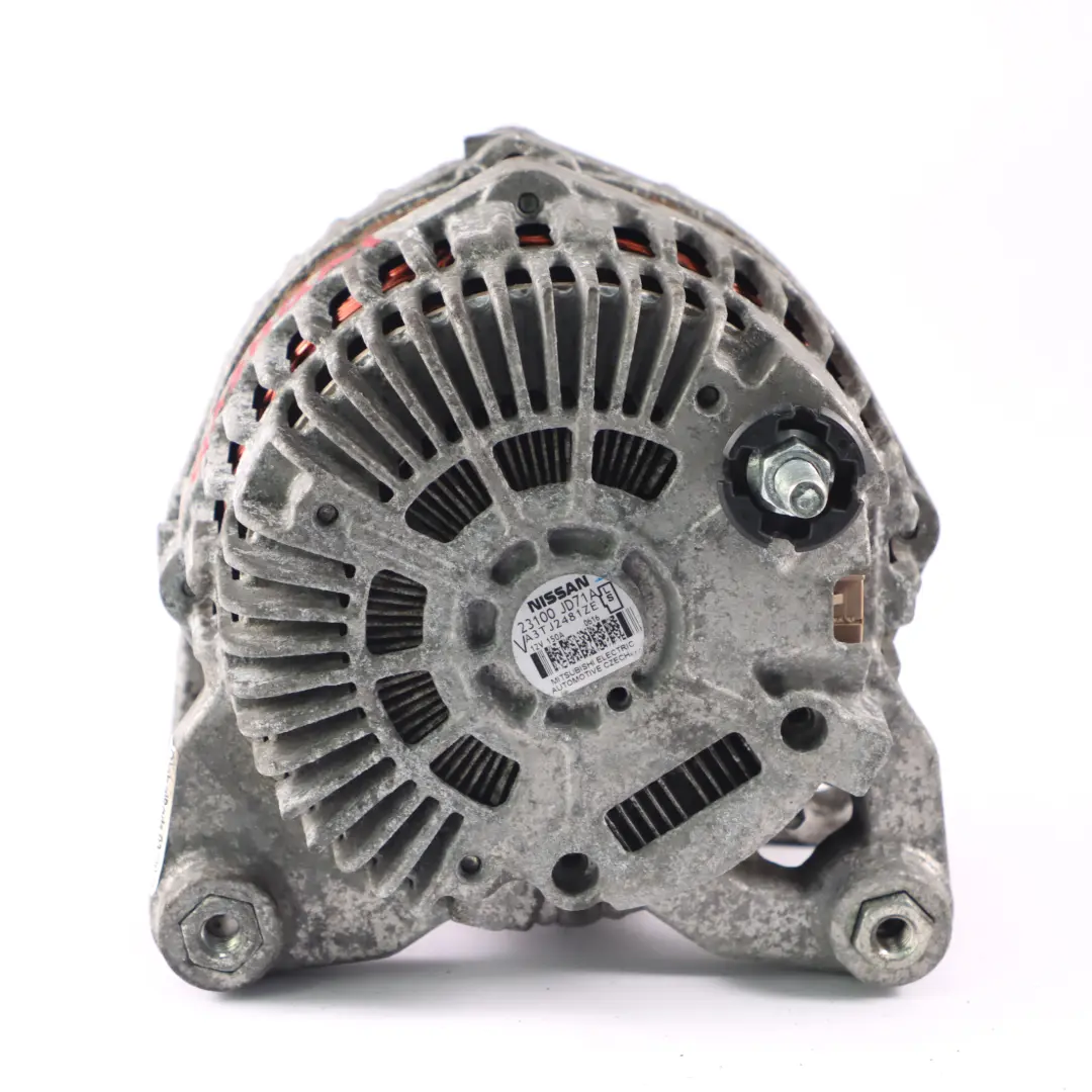  Alternator Nissan Qashqai 2.0 dCi Diesel Engine Alternator 12V 150A - SKU 23127JG71B - Part number 23100JD71A