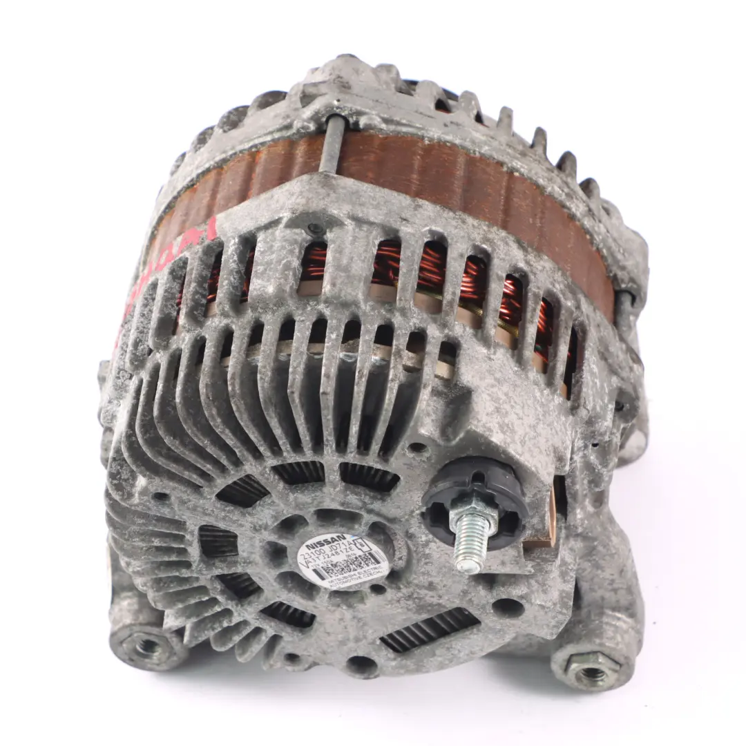 Alternador Nissan Qashqai 2.0 dCi Motor Diesel Alternador 12V 150A para con número de pieza 23100JD71A Alternador Nissan Qashqai 2.0 dCi Motor Diesel Alternador 12V 150A - SKU 23127JG71B - Número de pieza 23100JD71A