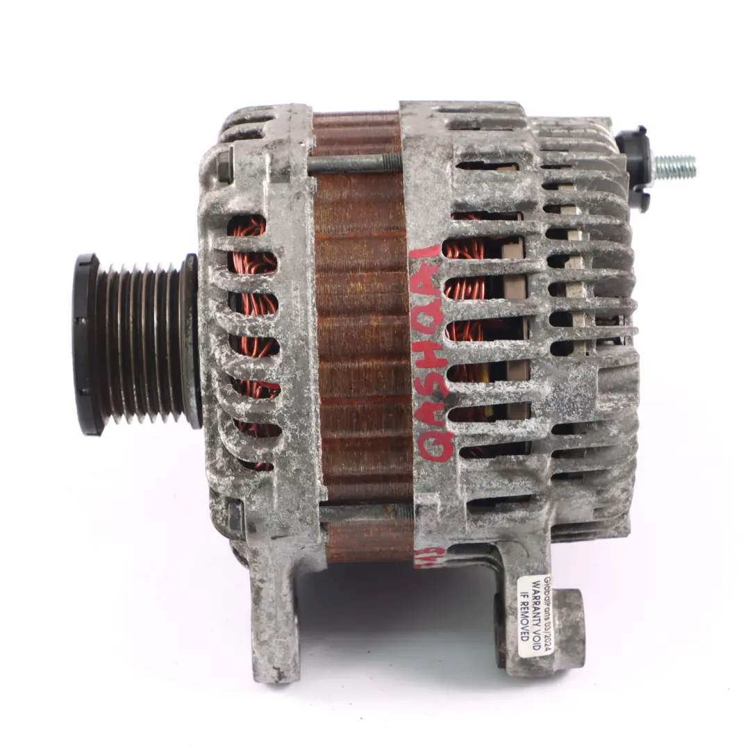 Alternatore Nissan Qashqai 2.0 dCi Diesel Motore Alternatore 12V 150A per con numero di parte 23100JD71A Alternatore Nissan Qashqai 2.0 dCi Diesel Motore Alternatore 12V 150A - SKU 23127JG71B - Numero di parte 23100JD71A