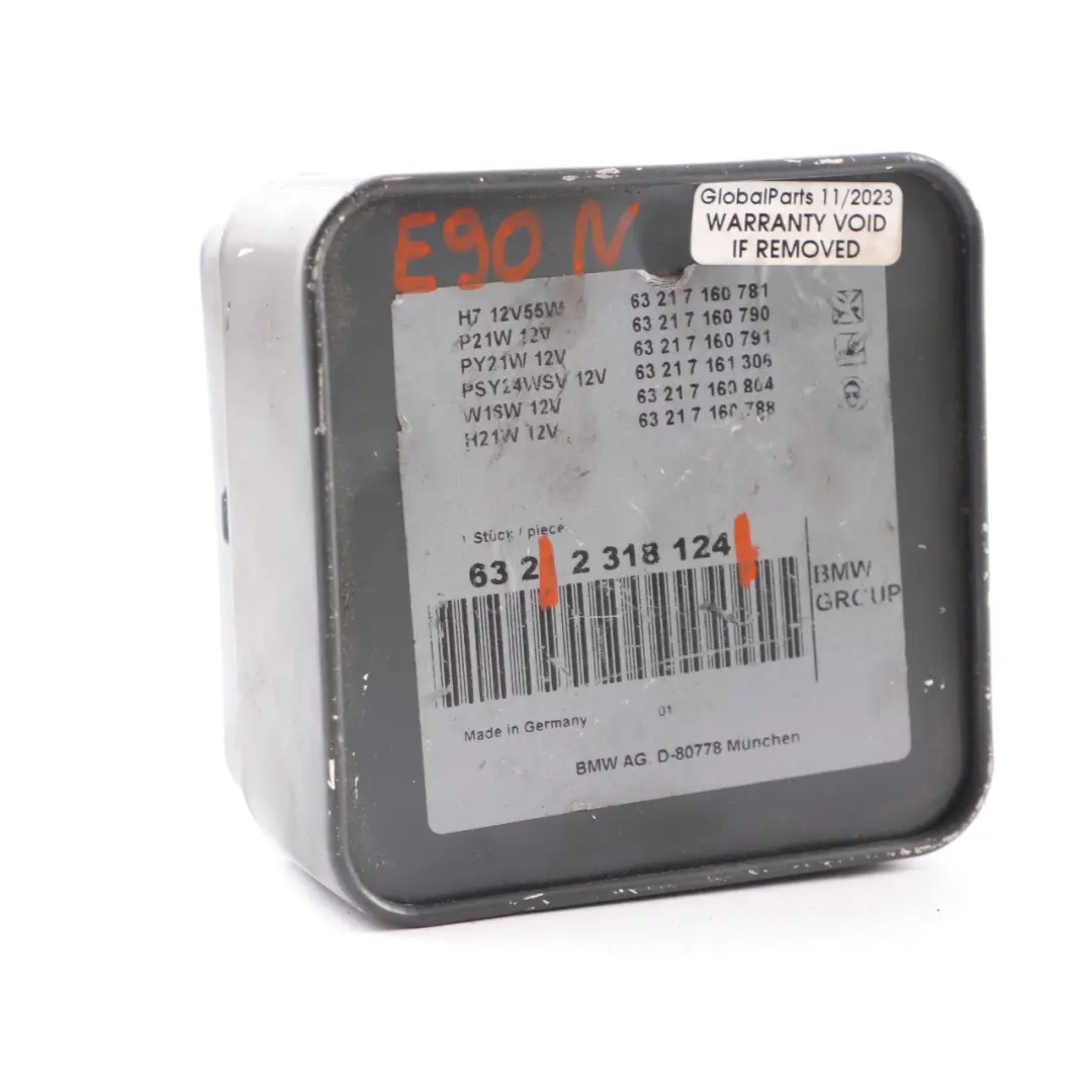 Bulb Spare Bulbs Set Case Storage Set to BMW E70 E90 F30 with Part number 2318124 BMW E70 E90 F30 Bulb Spare Bulbs Set Case Storage Set - SKU 2318124 - Part number 2318124