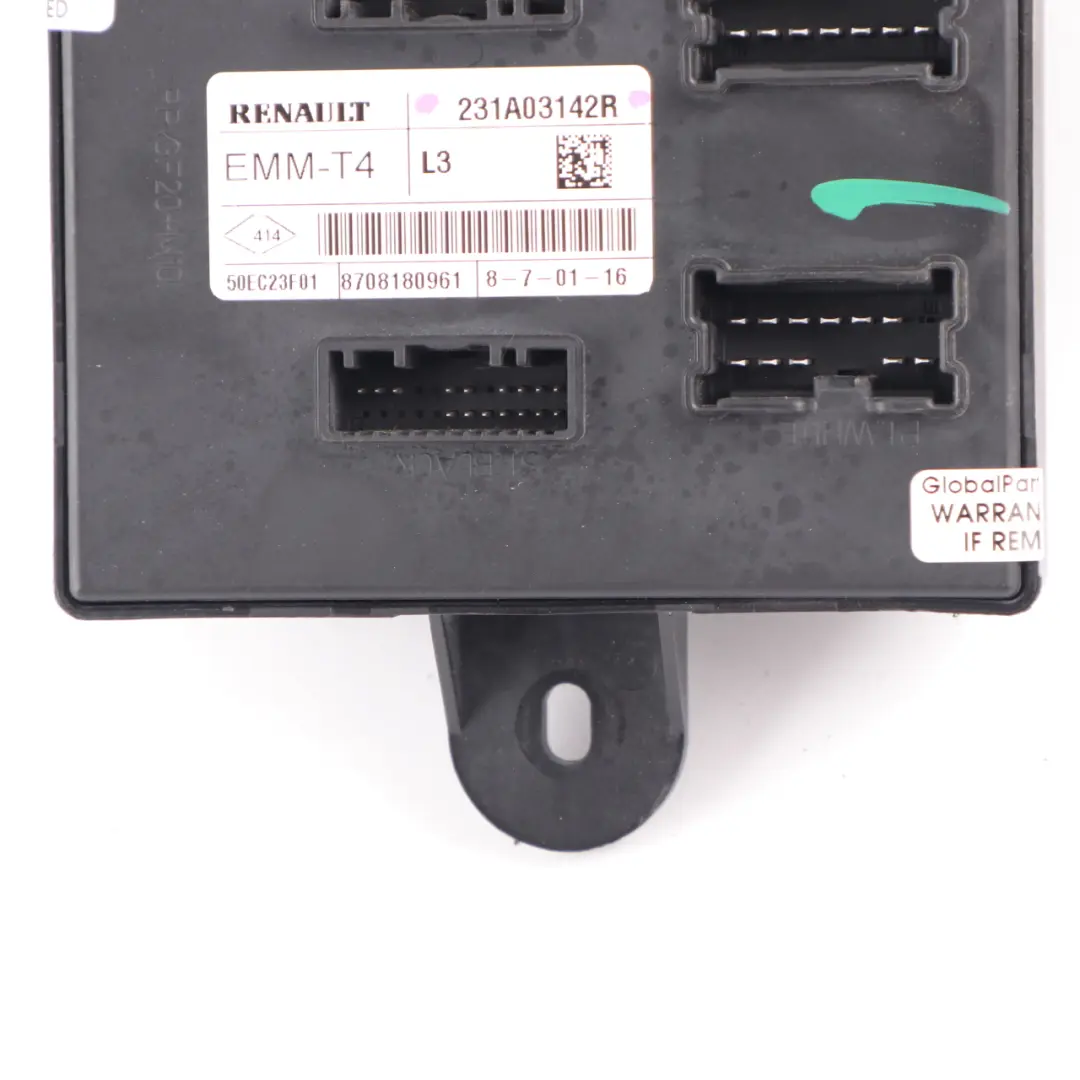 Renault Trafic 3 Vauxhall Vivaro B Control Unit Module ECU EMM-T4 - SKU 231A03142R - Part number 231A03142R
