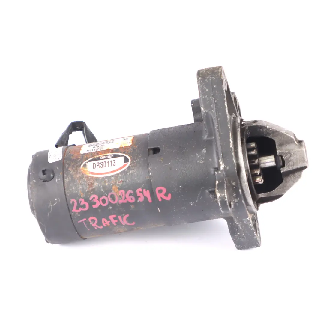  Starter Renault Trafic II Opel Vivaro A 2.0 dCi Starter Motor Remy - SKU 233002654R - Part number 233002654R