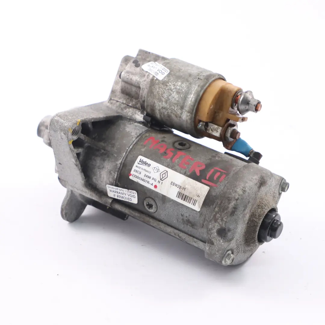 Rozrusznik do Renault Master III Opel Movano B 2.3 DCi o numerze 233003407R Renault Master III Opel Movano B 2.3 DCi Rozrusznik - SKU 233003407R - Numer Części 233003407R