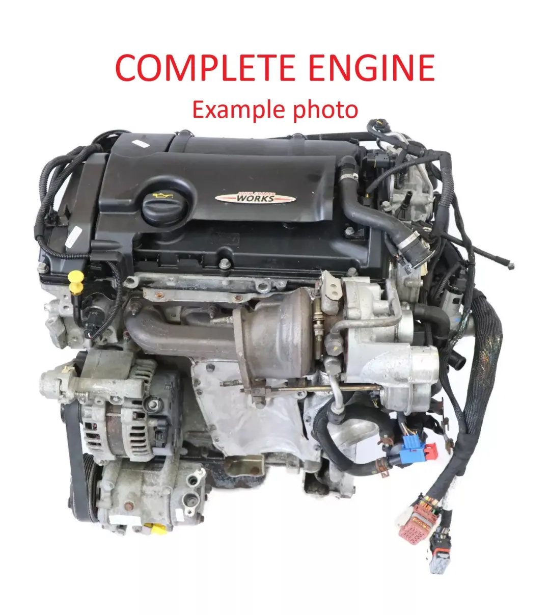 Mini Cooper S JCW R56 LCI R60 R61 Bare Engine N18 N18B16C New Timing WARRANTY - SKU 2348356-3 - Part number 2348356