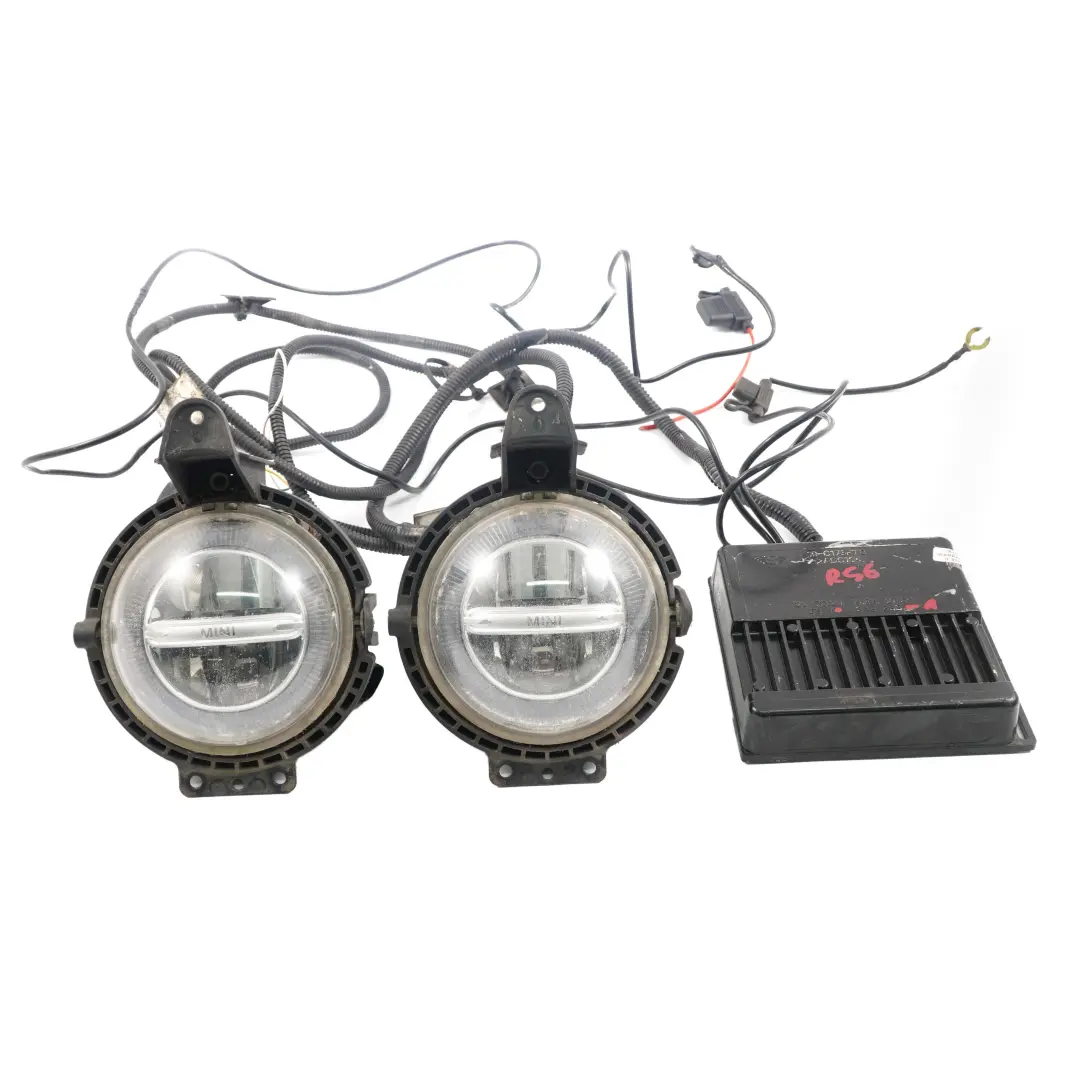 Mini R55 R56 R60 Daytime Running LED Fog Lights Module Set - SKU 2348833-1 - Part number 2348833