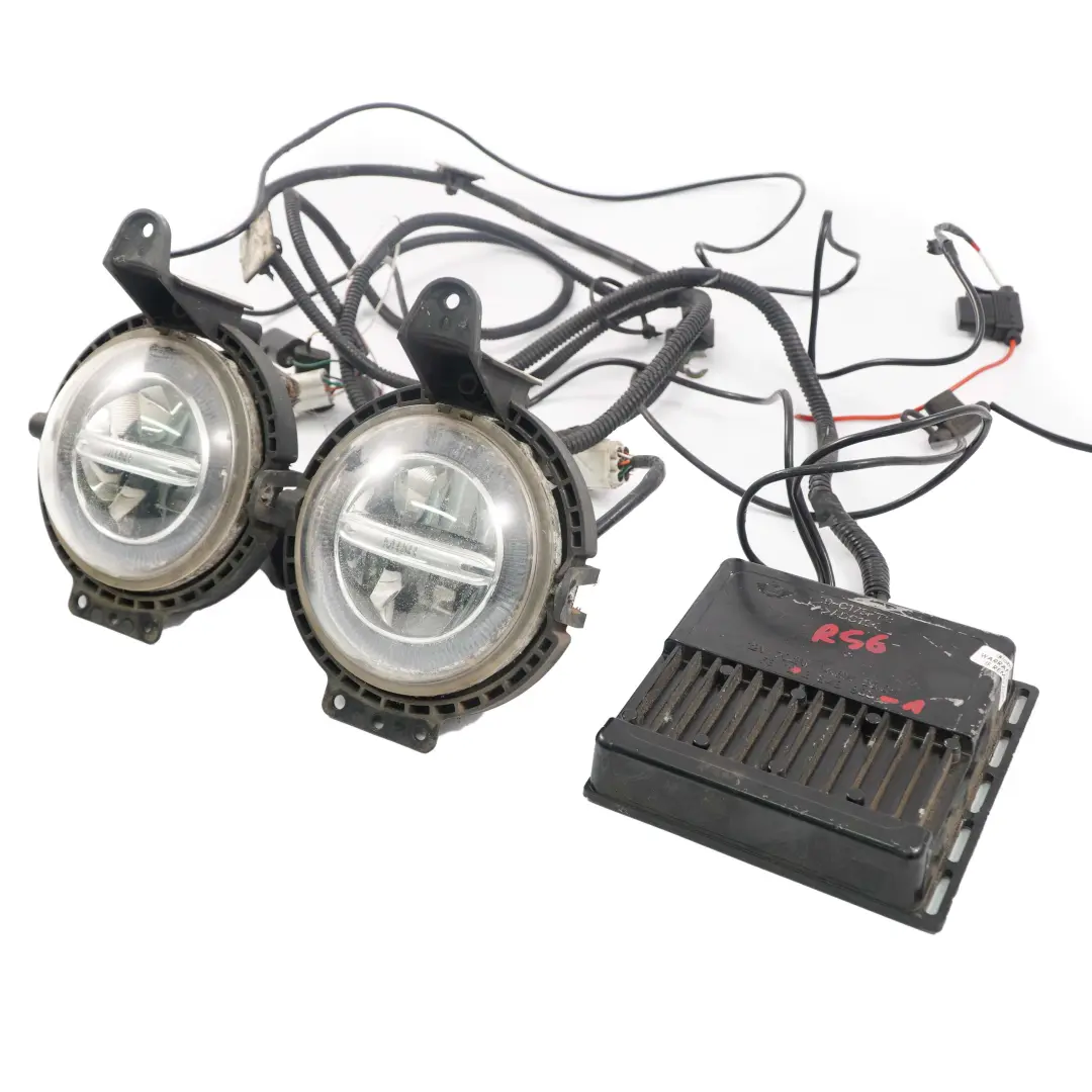 Daytime Running LED Fog Lights Module Set to Mini R55 R56 R60 with Part number 2348833 Mini R55 R56 R60 Daytime Running LED Fog Lights Module Set - SKU 2348833-1 - Part number 2348833