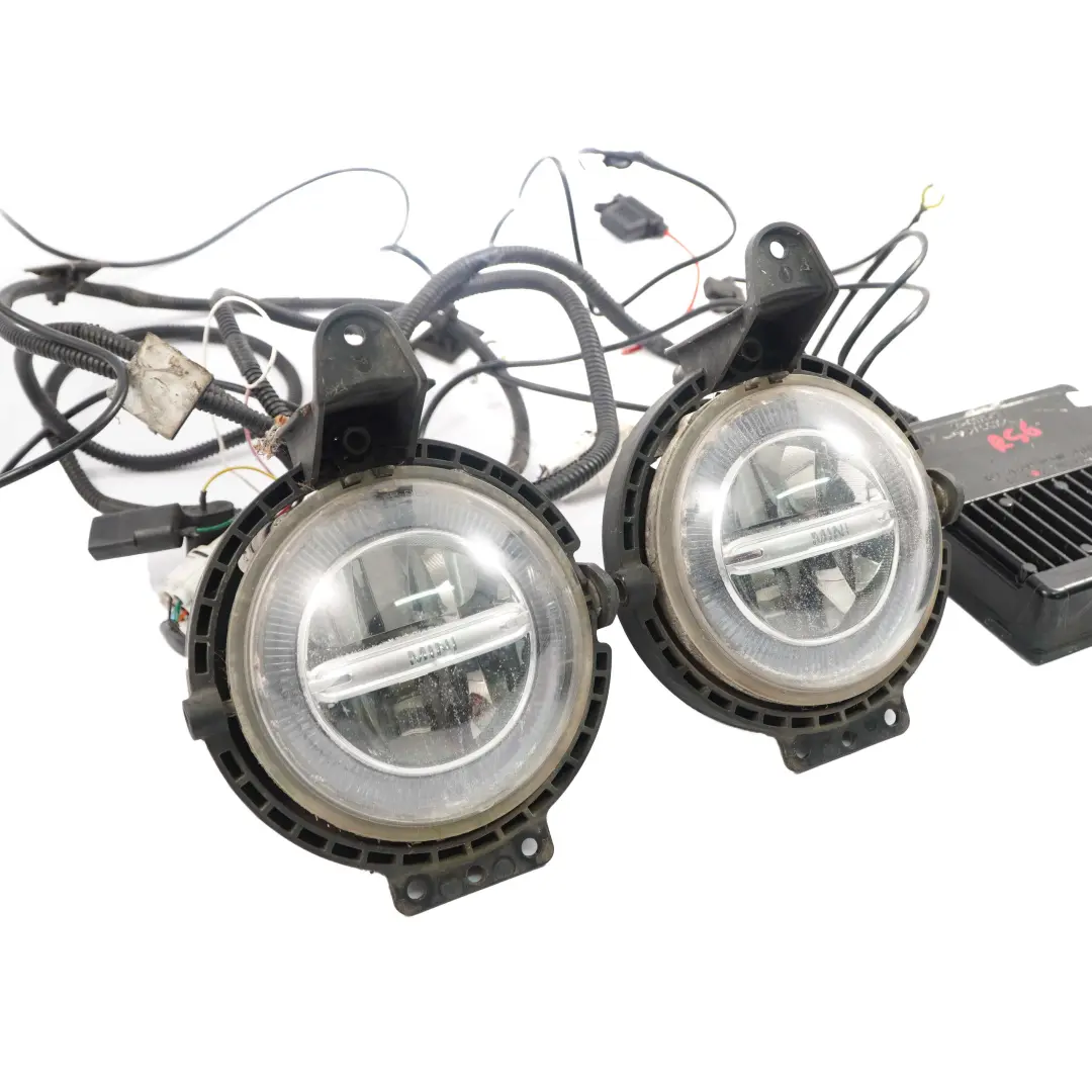 Daytime Running LED Fog Lights Module Set to Mini R55 R56 R60 with Part number 2348833 Mini R55 R56 R60 Daytime Running LED Fog Lights Module Set - SKU 2348833-1 - Part number 2348833