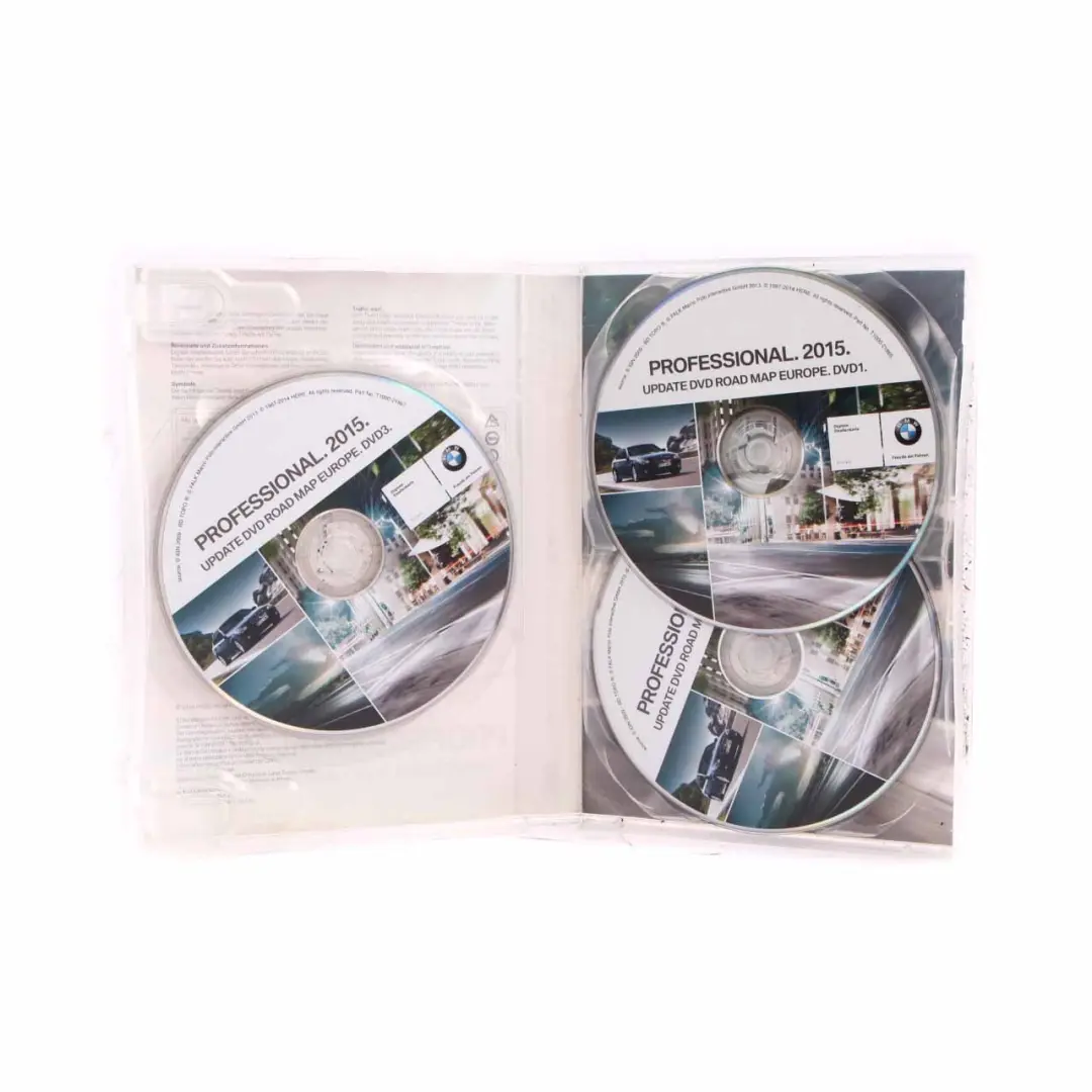 Disc Professional Navigation 2015 Update DVD Road Map Europe to BMW with Part number 2350554 BMW Disc Professional Navigation 2015 Update DVD Road Map Europe - SKU 2350554 - Part number 2350554