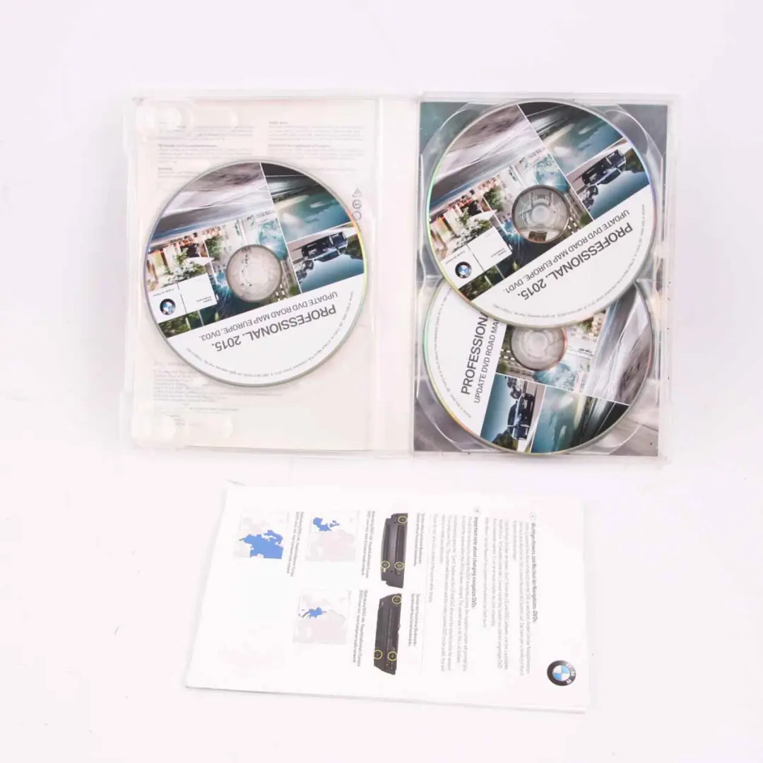 Disc Professional Navigation 2015 Update DVD Road Map Europe to BMW with Part number 2350554 BMW Disc Professional Navigation 2015 Update DVD Road Map Europe - SKU 2350554 - Part number 2350554