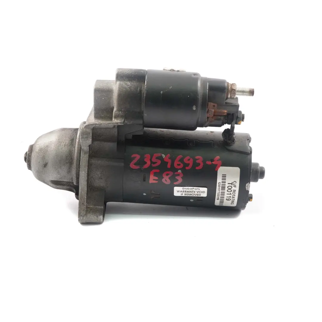 M54 Essence Demarreur pour BMW 3 5 X3 3 E46 E60 E65 E83 à propos du numéro de pièce 7515390 BMW 3 5 X3 3 E46 E60 E65 E83 M54 Essence Demarreur - SKU 2354693-4 - Numéro de pièce 7515390