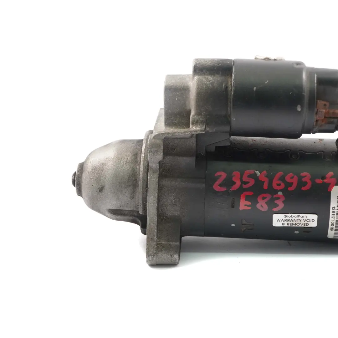 BMW 3 5 X3 Series 4 E46 E60 E65 E83 M54 Petrol Starter Motor 2354693 - SKU 2354693-4 - Part number 7515390