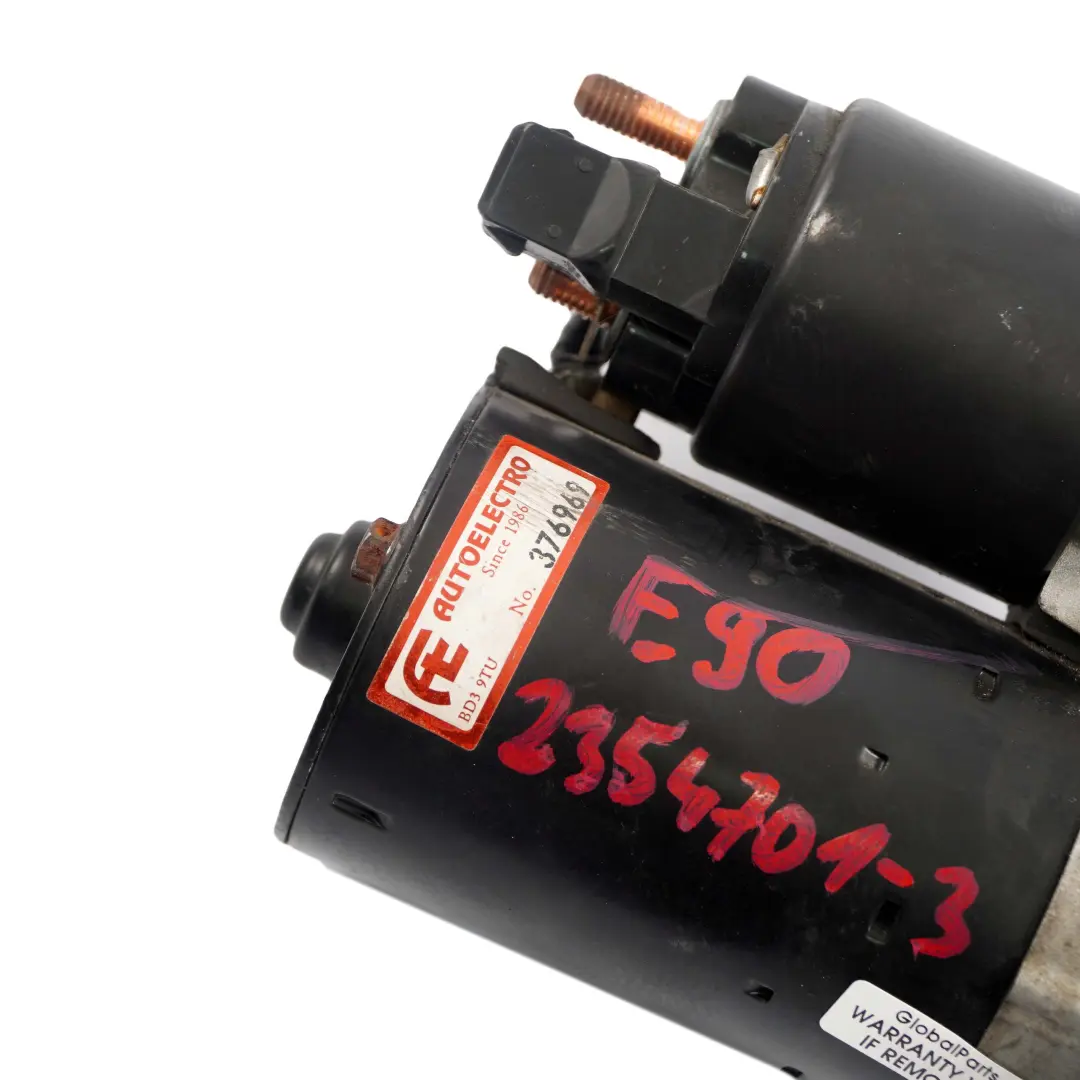Autoelectro Demarreur pour BMW 1 3 5 7 X5 E60 E65 E70 E81 E87 E90 à propos du numéro de pièce 2354701 BMW 1 3 5 7 X5 E60 E65 E70 E81 E87 E90 Autoelectro Demarreur - SKU 2354701-3 - Numéro de pièce 2354701