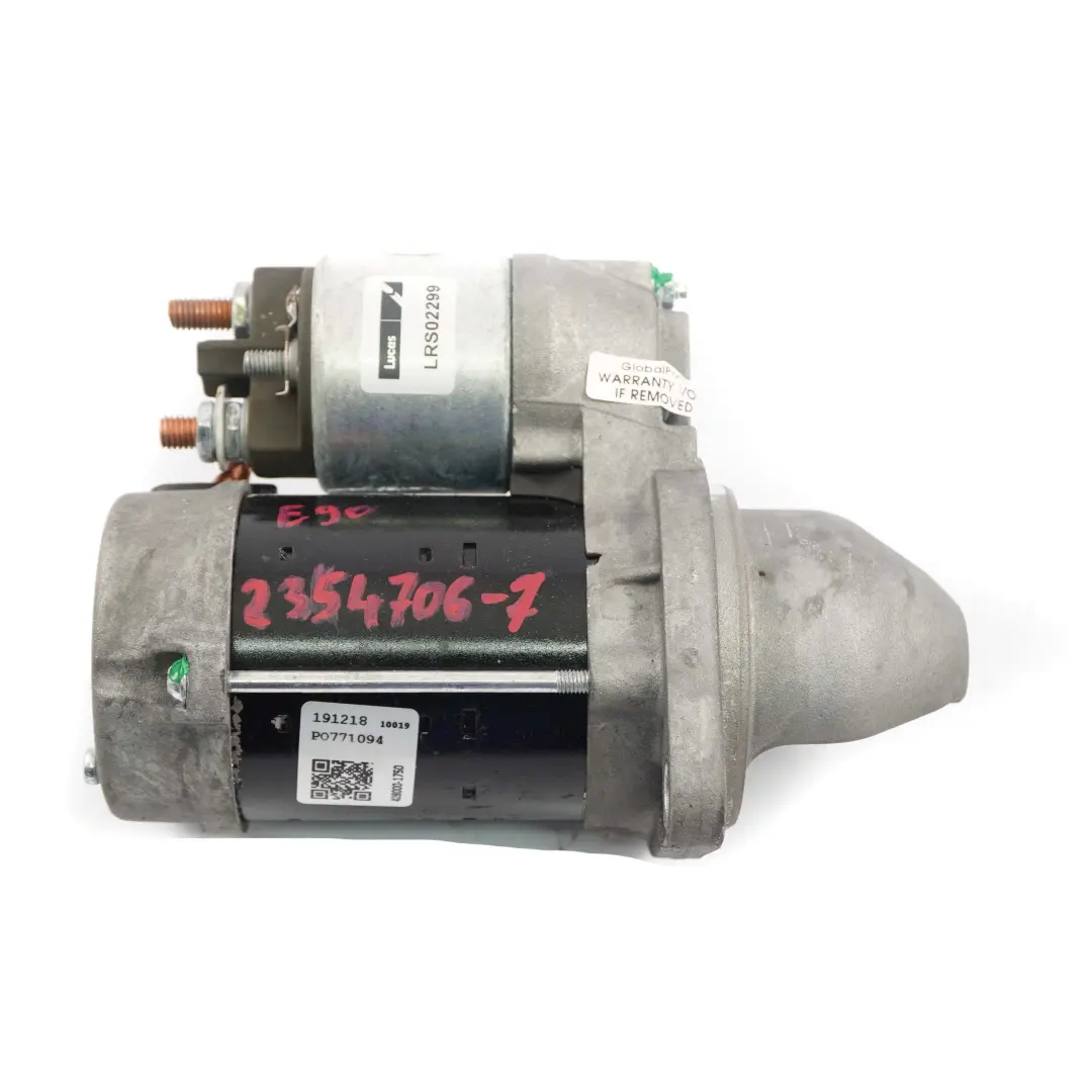N45 N46 Petrol Enigne Starter Motor 1,1 kW BMW 1 3 X1 X3 E83 E84 E87 E90 E91 - SKU 2354706-1 - Part number 2354706