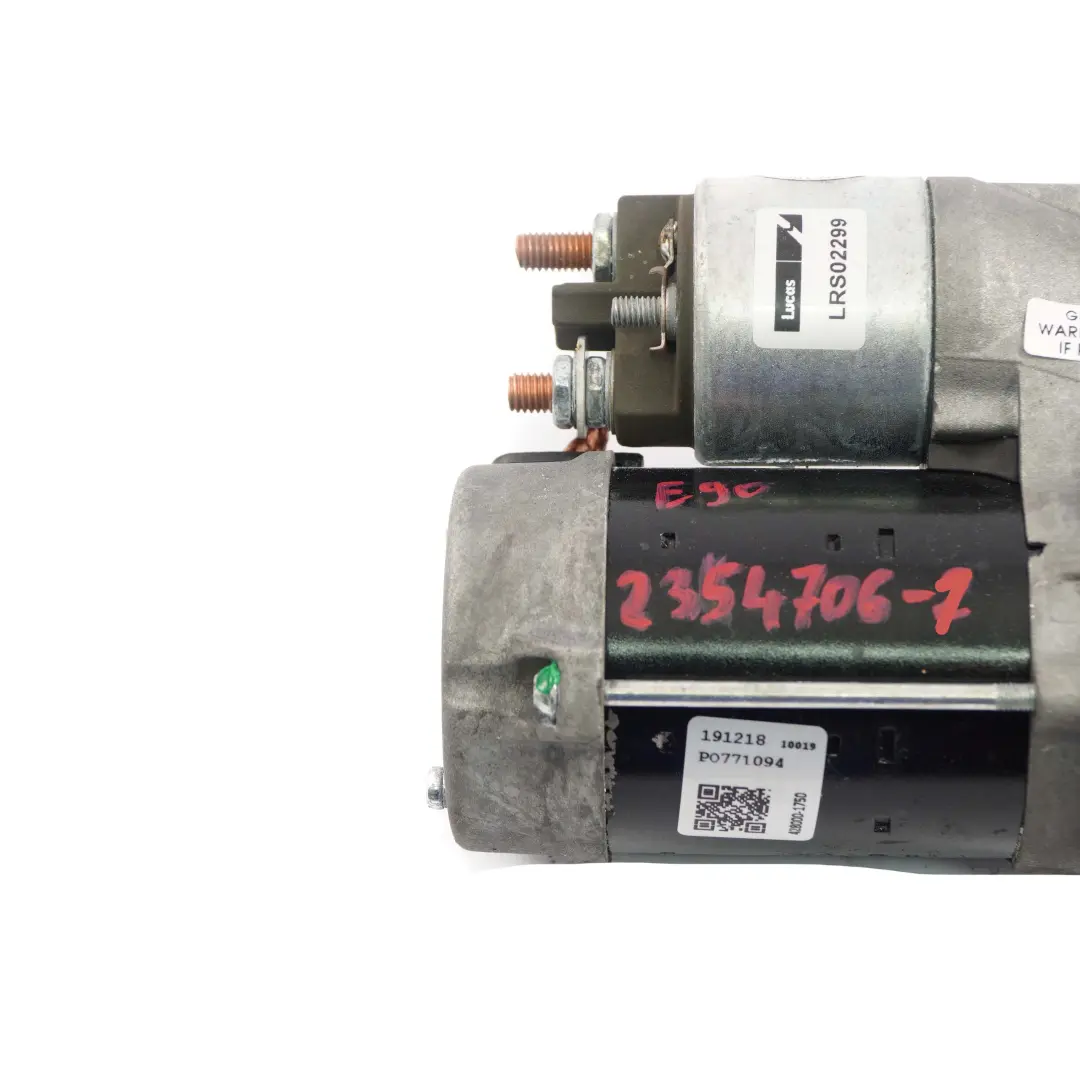 N45 N46 Petrol Enigne Starter Motor 1,1 kW BMW 1 3 X1 X3 E83 E84 E87 E90 E91 - SKU 2354706-1 - Part number 2354706