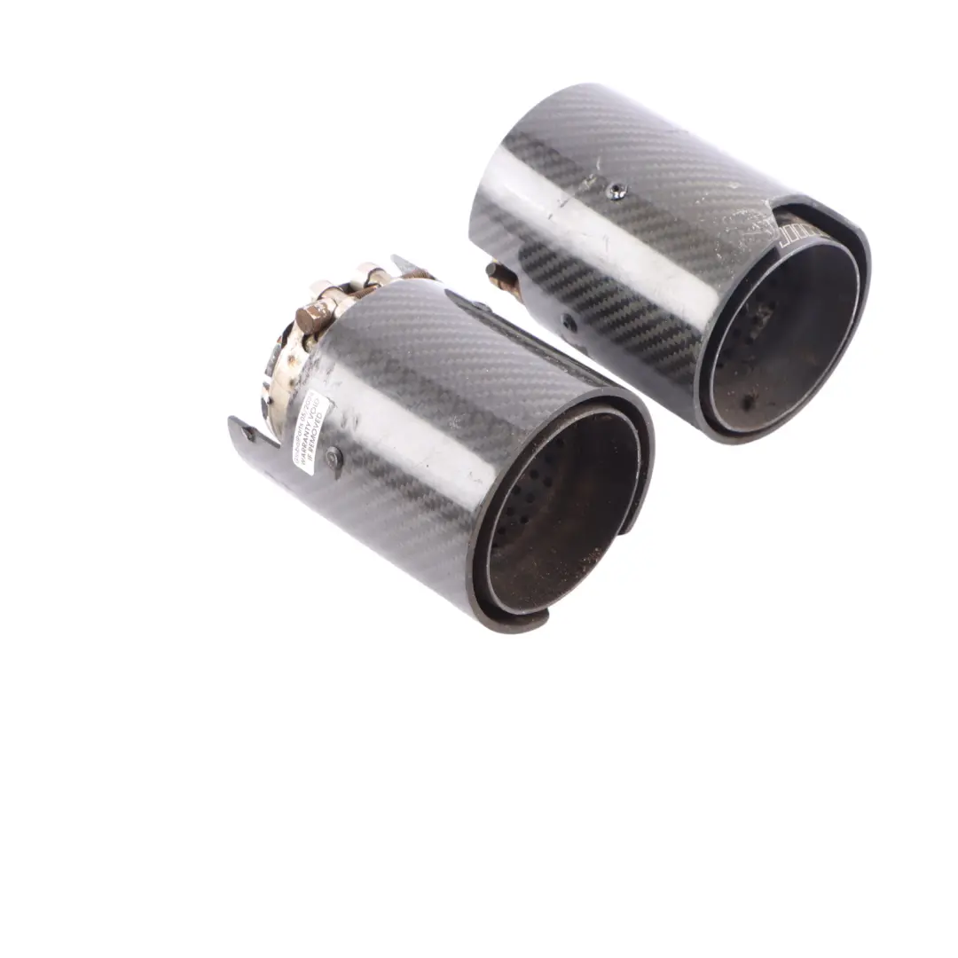 N55 B58 M Performance Tailpipe Carbon Trim Set to BMW F22 F30 F32 F10 LCI with Part number 2355889 BMW F22 F30 F32 F10 LCI N55 B58 M Performance Tailpipe Carbon Trim Set - SKU 2355889 - Part number 2355889