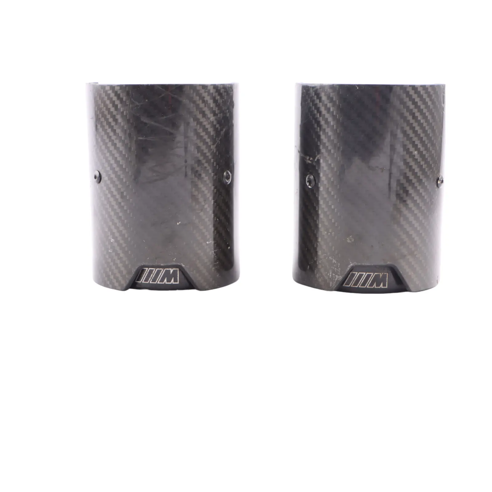 BMW F30 F32 F10 LCI Auspuff Endrohr Set M Performance Carbon Blende 2355889
