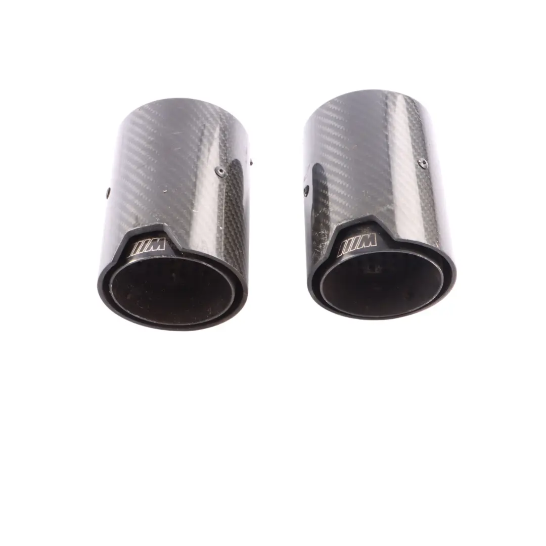 BMW F22 F30 F32 F10 LCI N55 B58 M Performance Tailpipe Carbon Trim Set - SKU 2355889 - Part number 2355889