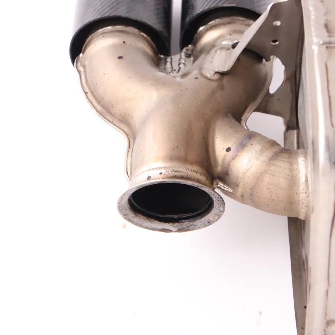 Exhaust Silencer BMW F80 M3 F82 M4 M Performance Muffler Box Double to Rear with Part number 2357916 Rear Exhaust Silencer BMW F80 M3 F82 M4 M Performance Muffler Box Double - SKU 2357916 - Part number 2357916