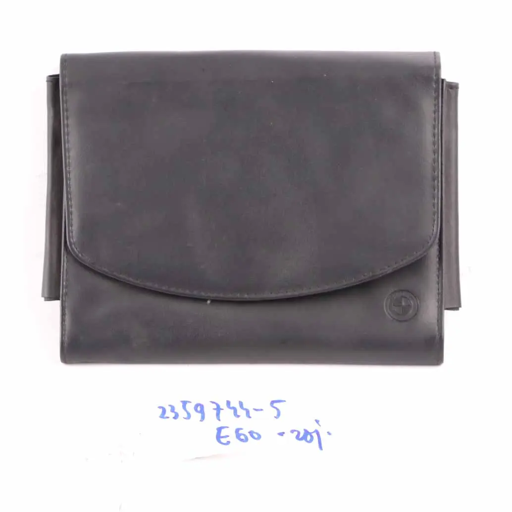 BMW 1 3 5 Series E60 E87 E90 5 Service Owner Handbook Leather Pouch Wallet Case - SKU 2359744-5 - Part number 2359744