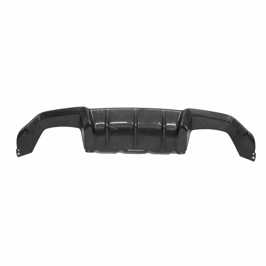 Bumper Diffuser BMW F87 M2 M Performance Carbon Rear Centre Trim Panel Covering to with Part number 2361665 Bumper Diffuser BMW F87 M2 M Performance Carbon Rear Centre Trim Panel Covering - SKU 2361665 - Part number 2361665