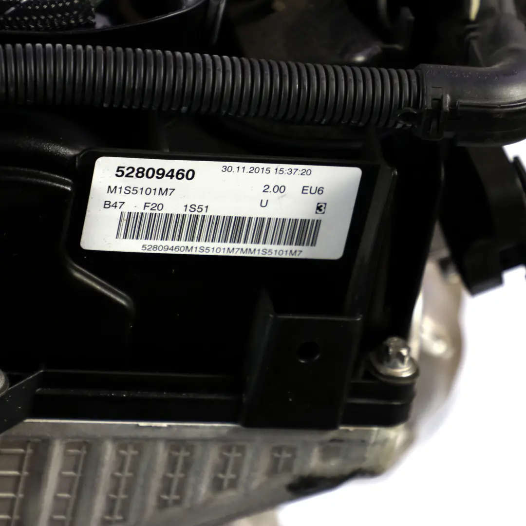 B47 Completer Moteur B47D20A GARANTIE pour BMW F20 F21 F30 F31 LCI 118d 318d Diesel à propos du numéro de pièce 2410553 BMW F20 F21 F30 F31 LCI 118d 318d Diesel B47 Completer Moteur B47D20A GARANTIE - SKU 2410553-2 - Numéro de pièce 2410553