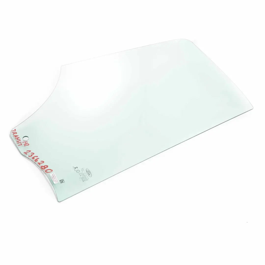 Window Glass Front Door Right O/S Glazing AS2 BK31V21410A to Ford Transit with Part number 2366280 Ford Transit Window Glass Front Door Right O/S Glazing AS2 BK31V21410A - SKU 2366280 - Part number 2366280