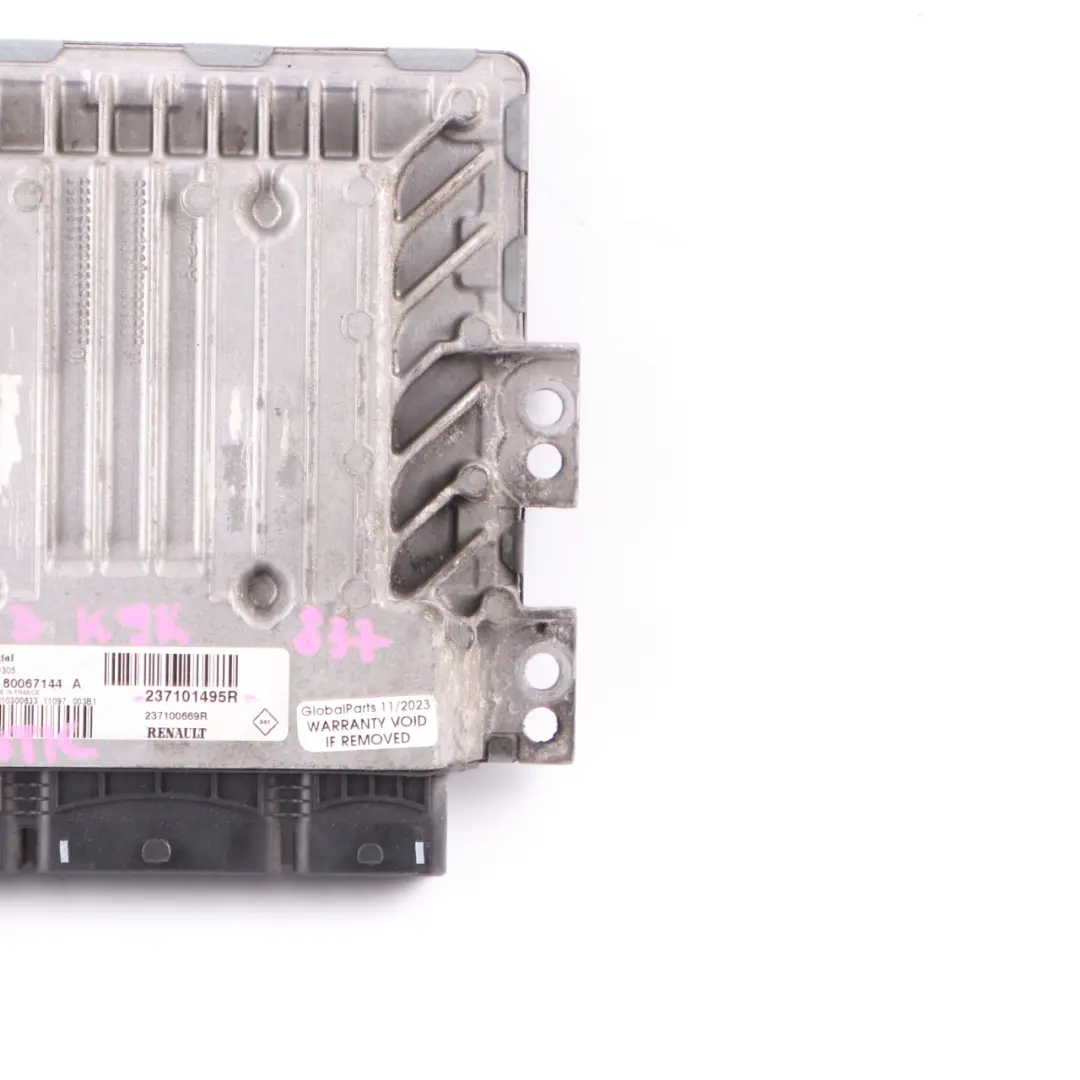K9K 1.5 DCI Engine Control Unit ECU Automatic to Renault Scenic 3 III with Part number 237101495R Renault Scenic 3 III K9K 1.5 DCI Engine Control Unit ECU Automatic - SKU 237101495R - Part number 237101495R