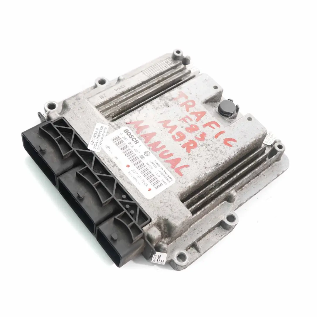 M9R 2.0 DCI Motor steuergerät Modul ECU für Renault Trafic F83 mit Teilenummer 237101754R Renault Trafic F83 M9R 2.0 DCI Motor steuergerät Modul ECU - SKU 237101754R - Teilenummer 237101754R