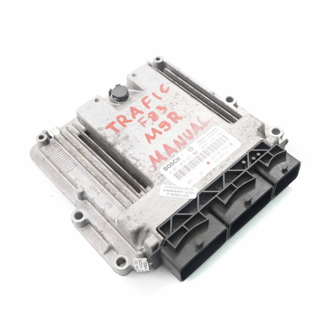 M9R 2.0 DCI Unità Controllo Motore ECU Manuale per Renault Trafic F83 con numero di parte 237101754R Renault Trafic F83 M9R 2.0 DCI Unità Controllo Motore ECU Manuale - SKU 237101754R - Numero di parte 237101754R