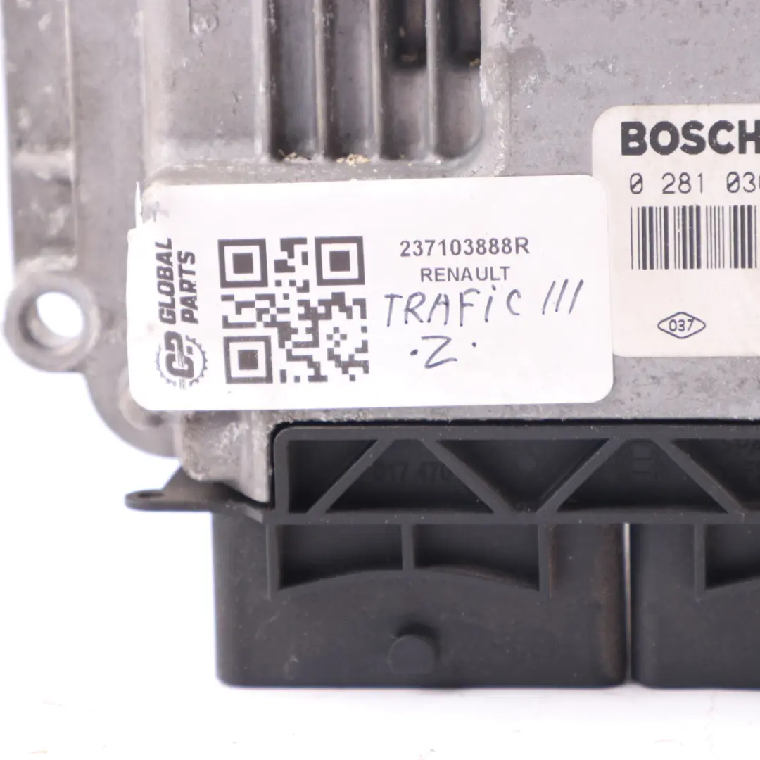 Renault Trafic 3 R9M 1.6 DCI Engine Control Unit Module ECU Manual - SKU 237103888R - Part number 237103888R