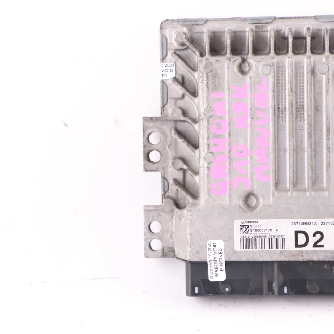 M9R Engine ECU Control Unit Module Manual to Nissan Qashqai with Part number 23710BB31A Nissan Qashqai M9R Engine ECU Control Unit Module Manual - SKU 23710BB31A - Part number 23710BB31A