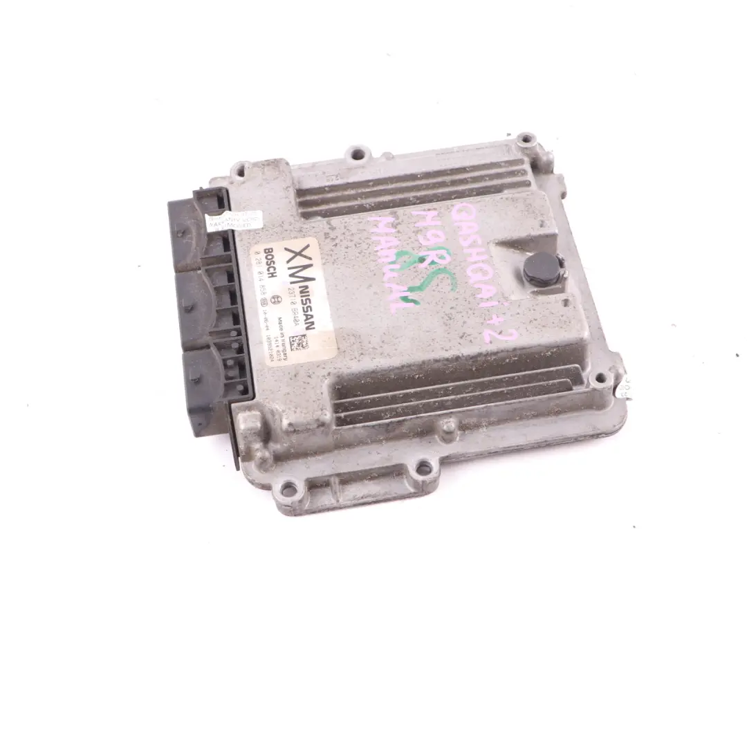 Nissan Quashqai J10 M9R 2.0 DCI Diesel Engine Control Unit ECU Manual - SKU 23710BR40A - Part number 23710BR40A