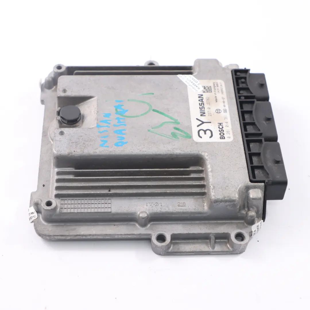 Nissan Qashqai Diesel Engine Control Unit ECU Module 23710 JD78D 0281014361 - SKU 23710JD78D - Part number 23710JD78D