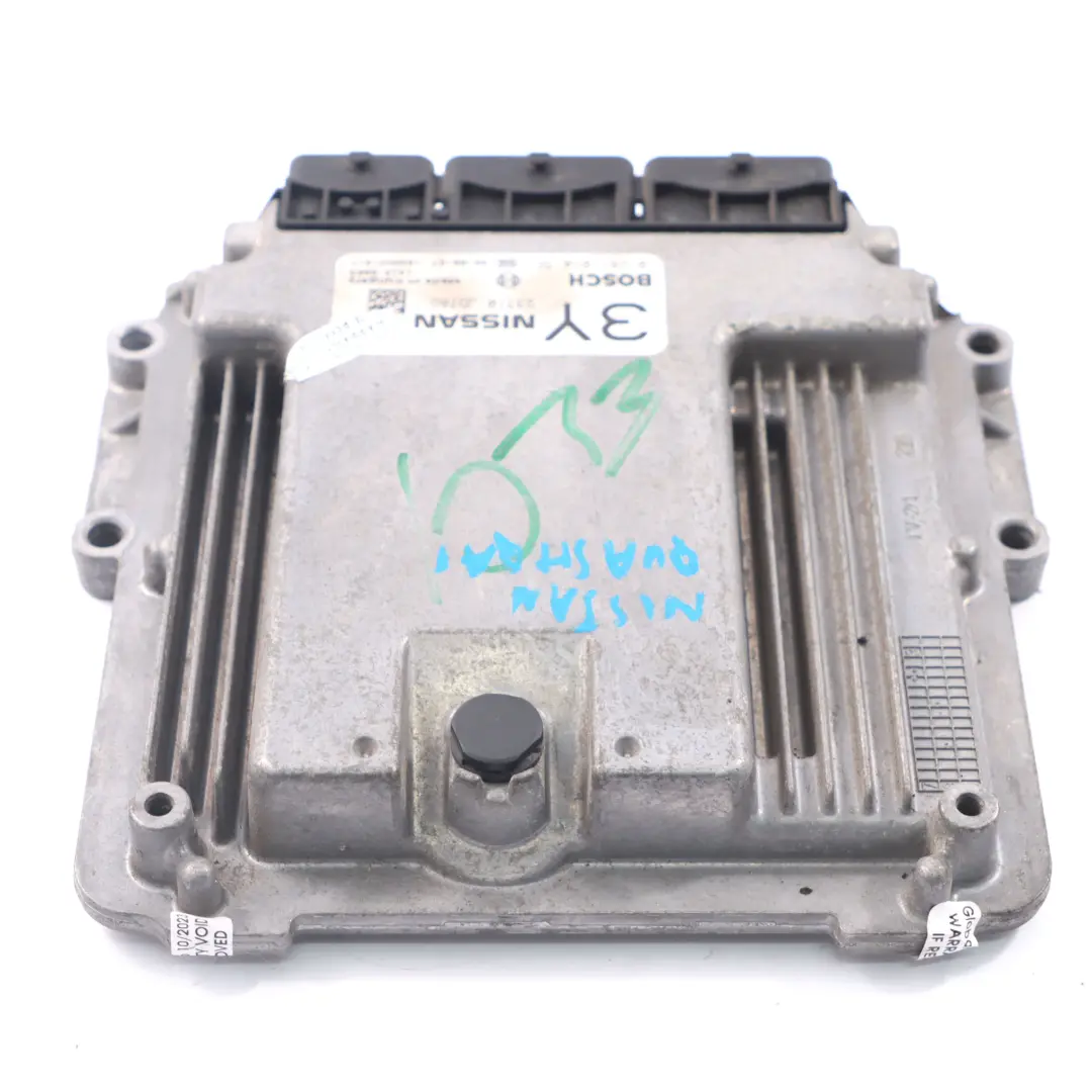Nissan Qashqai Diesel Engine Control Unit ECU Module 23710 JD78D 0281014361 - SKU 23710JD78D - Part number 23710JD78D