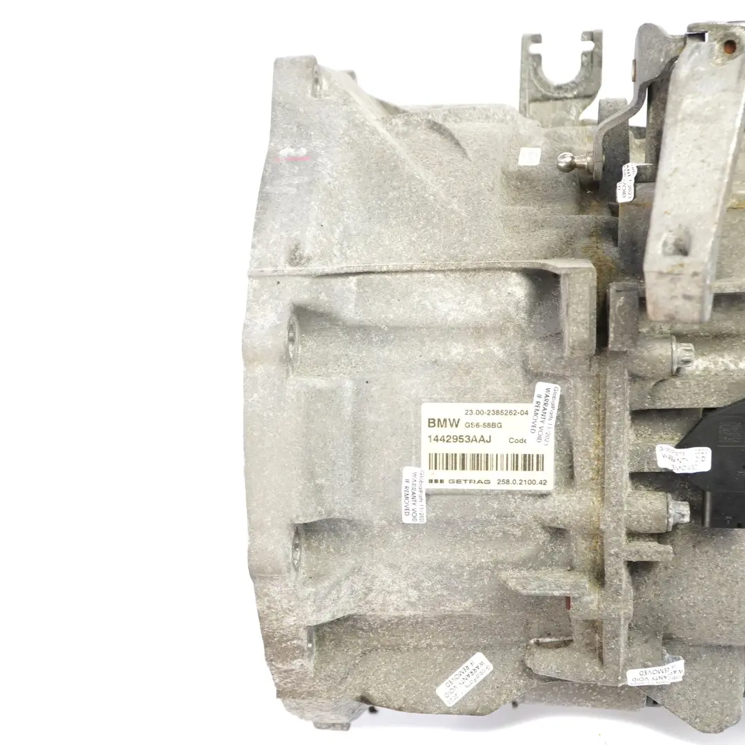 B38 Cambio Manuale GS6-58BG AAJ GARANZIA per BMW F45 Active Tourer 218i con numero di parte 2385262 BMW F45 Active Tourer 218i B38 Cambio Manuale GS6-58BG AAJ GARANZIA - SKU 2385262 - Numero di parte 2385262