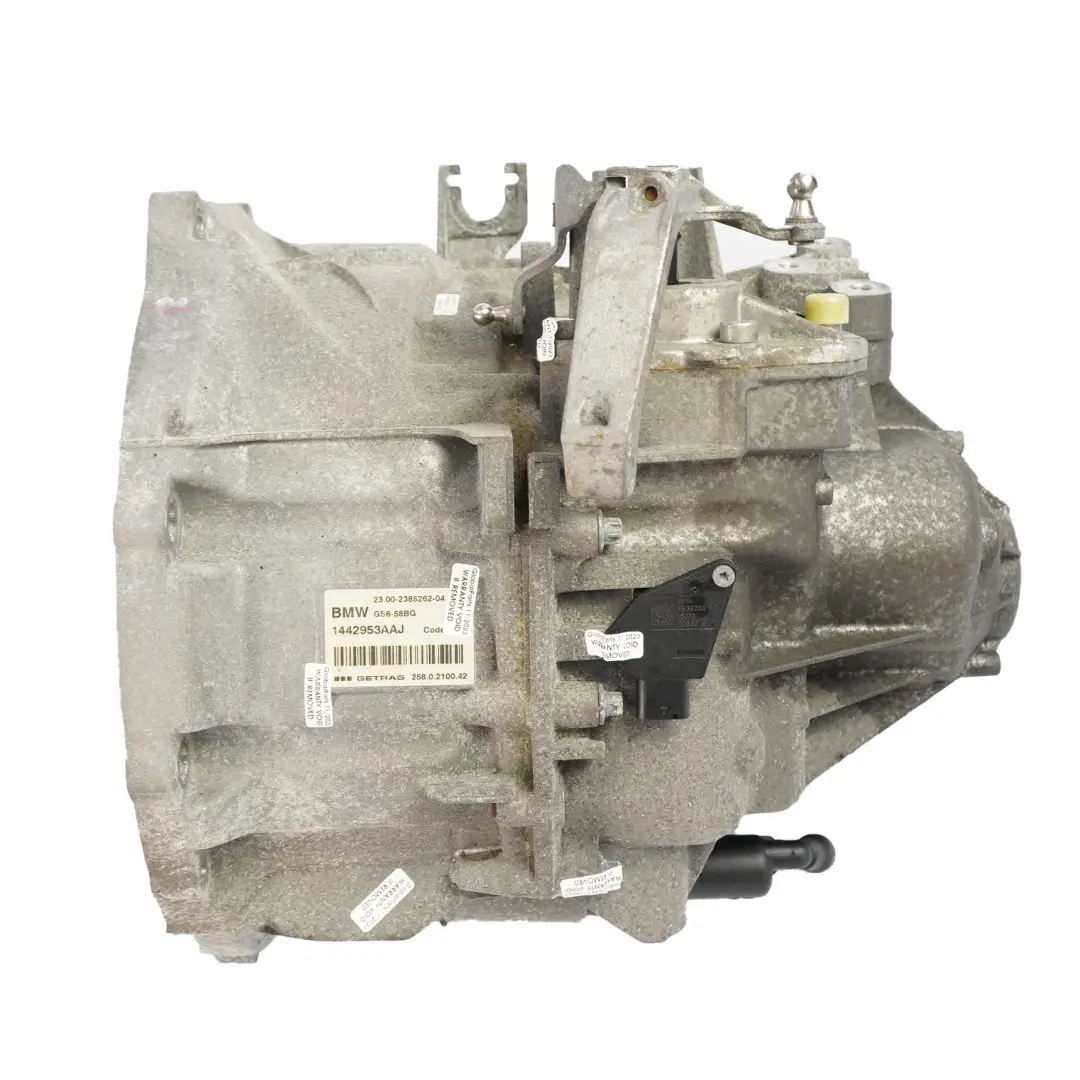 B38 Caja Cambios Manual GS6-58BG AAJ GARANTÍA para BMW F45 Active Tourer 218i con número de pieza 2385262 BMW F45 Active Tourer 218i B38 Caja Cambios Manual GS6-58BG AAJ GARANTÍA - SKU 2385262 - Número de pieza 2385262