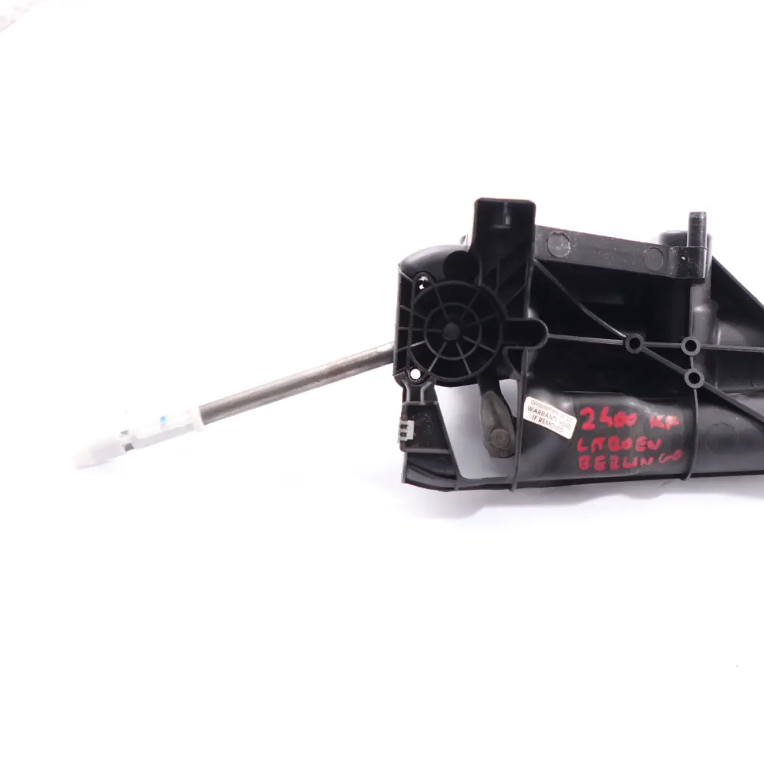 Citroen Berlingo Peugeot Partner Manual Gearbox Gear Shift Selector Linkage to with Part number 2400KF Citroen Berlingo Peugeot Partner Manual Gearbox Gear Shift Selector Linkage - SKU 2400KF - Part number 2400KF