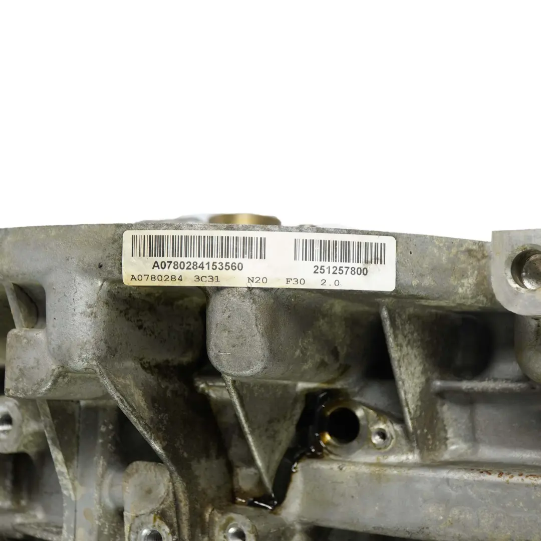 BMW F11 LCI F22 F30 F31 F32 F33 N20 Bare Engine N20B20B with 69k miles WARRANTY - SKU 2420319 - Part number 2420319