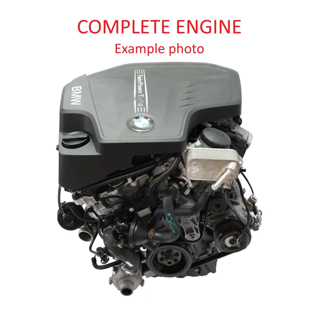 BMW F11 LCI 520i F22 220i F30 320i F32 N20 Motor Desnudo N20B20B 10k, GARANTÍA - SKU 2420319-4 - Número de pieza 2420319