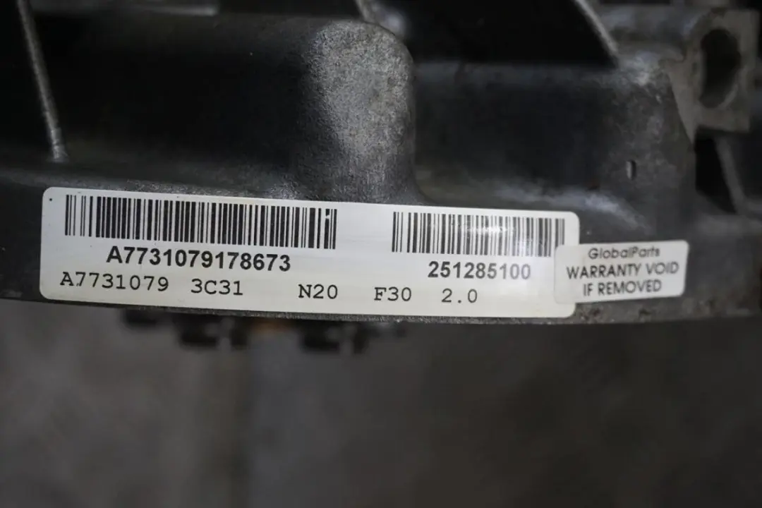 N20 Bare Engine N20B20B with 69k miles WARRANTY to BMW F11 LCI F22 F30 F31 F32 F33 with Part number 2420319 BMW F11 LCI F22 F30 F31 F32 F33 N20 Bare Engine N20B20B with 69k miles WARRANTY - SKU 2420319 - Part number 2420319